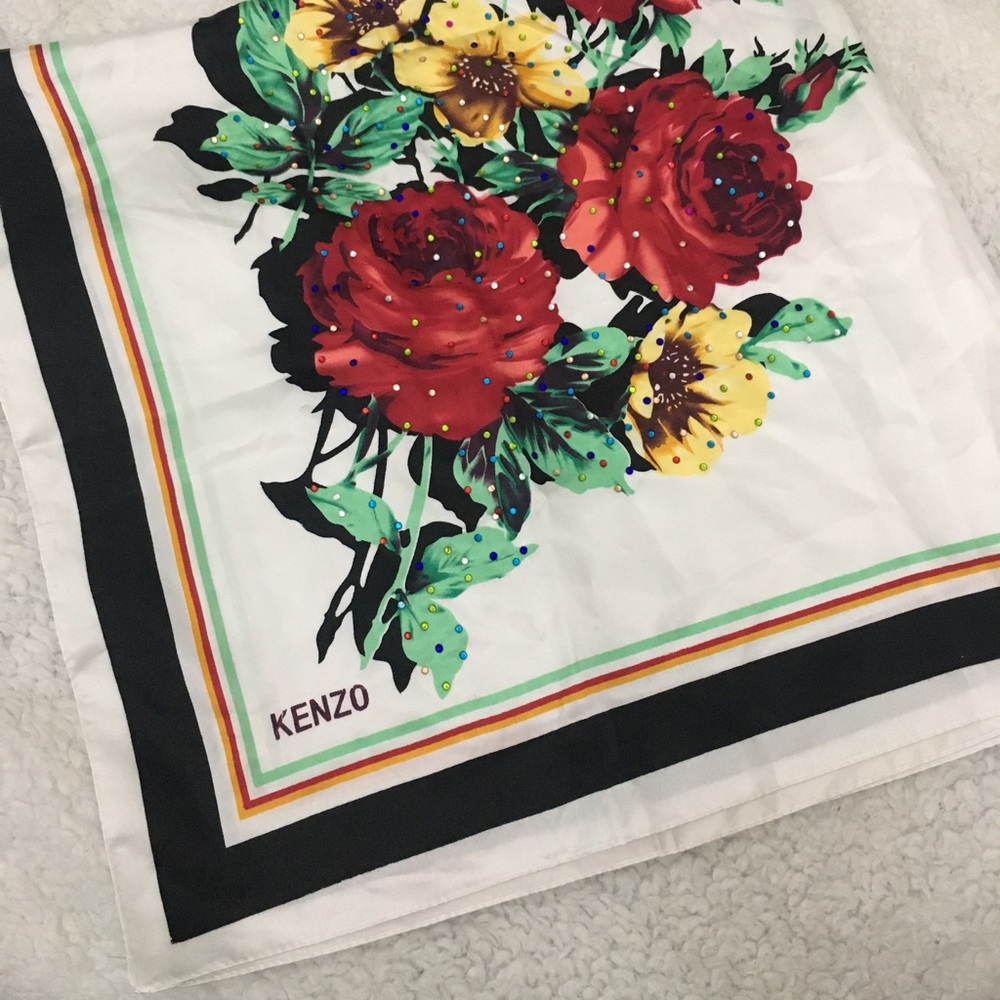 Kenzo square scarf